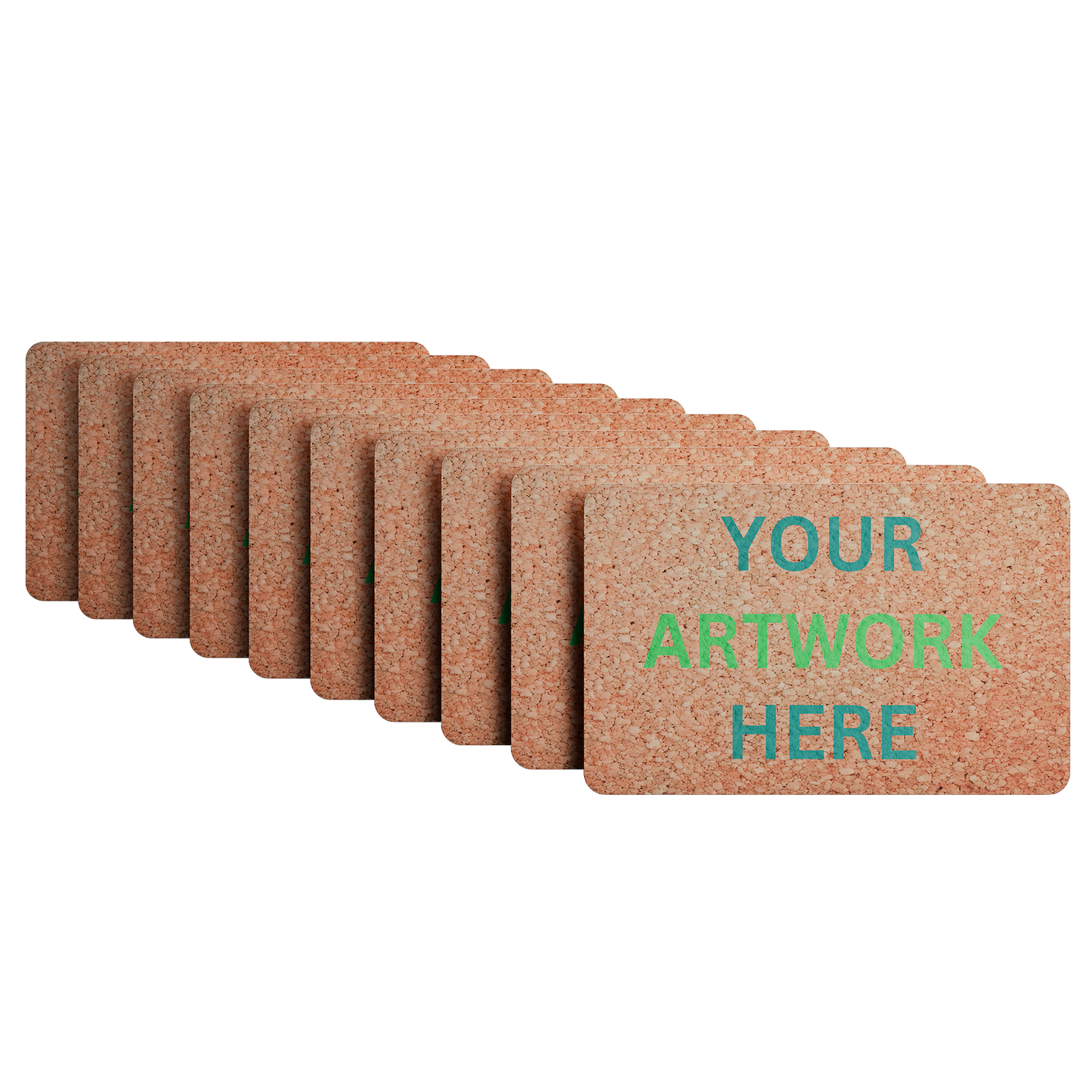 Custom Cork Card 10-Pack