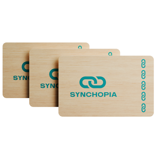 Original Synchopia Bamboo Card 3-Pack