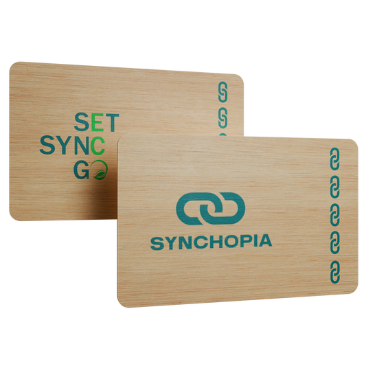 Original Synchopia Bamboo Card